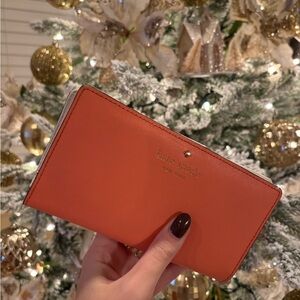 Kate Spade Orange Wallet